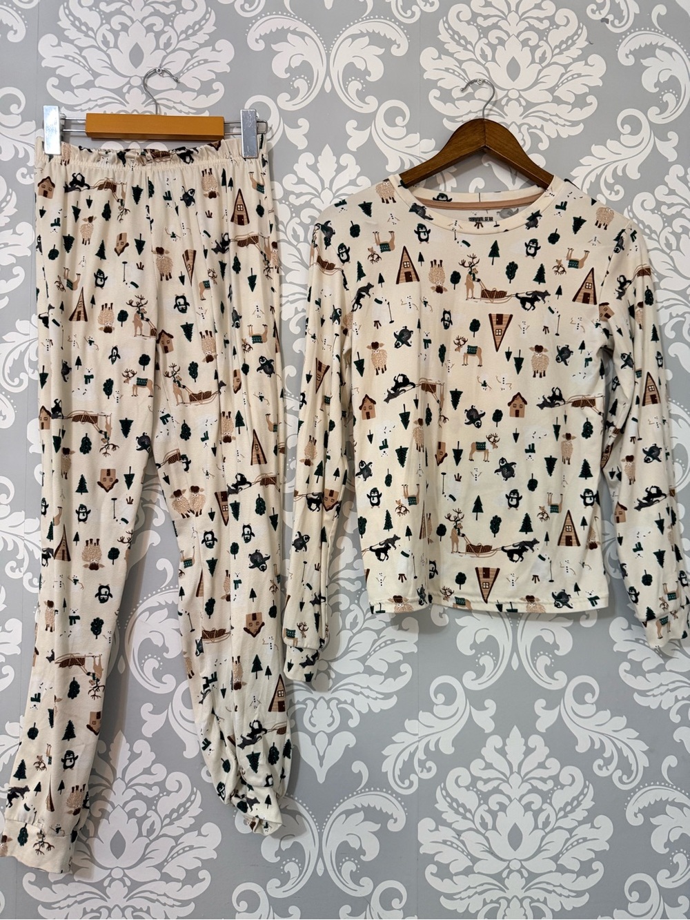💫4/$25 • Survival Gear Woodland Themed 2 Piece PJ Set